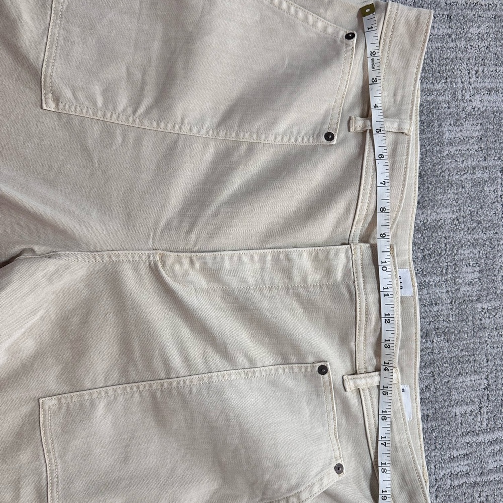 Barrel Khaki Women’s Cream Pants | Size 20 | Cotton/ Spandex - Picture 7 of 14